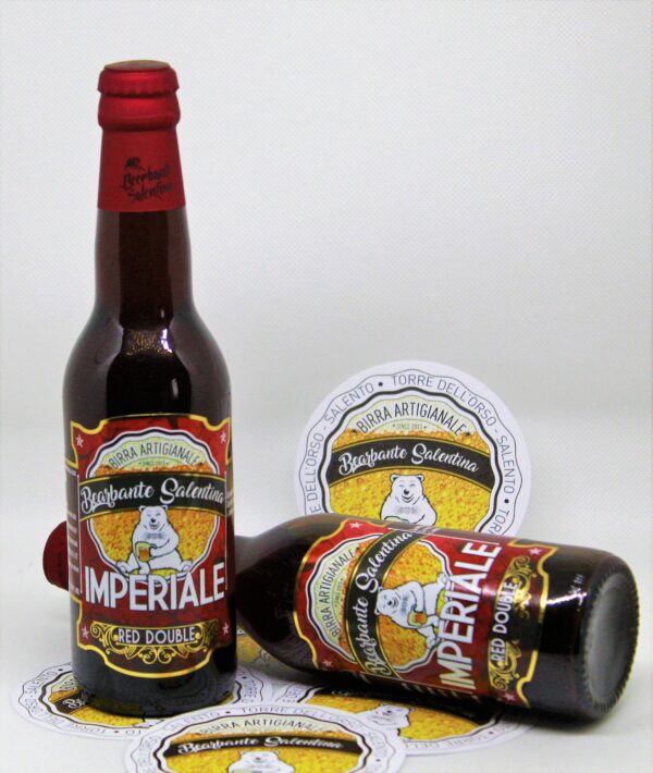 IMPERIALE - BIRRA ARTIGIANALE - ROSSA DOUBLE - SOCIETA' AGRICOLA TENUTA  ROCA NUOVA